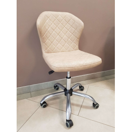Кресло DikLine KD31 кож/зам BEIGE