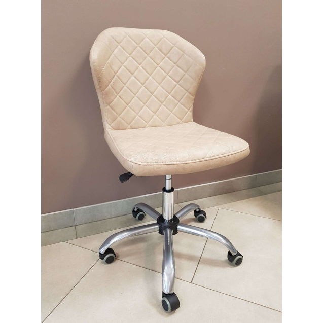 Кресло DikLine KD31 кож/зам BEIGE