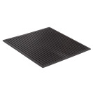 коврик резиновый диэлектрический 50x50 см , чёрный, sunstep™