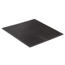 коврик резиновый диэлектрический 50x50 см , чёрный, sunstep™