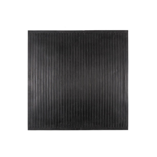 коврик резиновый диэлектрический 75x75 см , чёрный, sunstep™