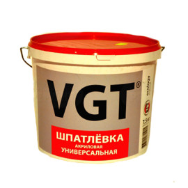 Шпатлевка  УНИВЕРСАЛЬНАЯ АКРИЛОВАЯ ВГТ 7,5 кг