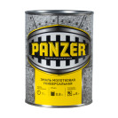 грунт- эмаль по ржавчине гладкая "panzer" коричневая 0,9 кг (1/14)