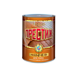 ЭМАЛЬ ПФ-266 крас-КОРИЧНЕВАЯ 0,9кг "ПРЕСТИЖ"