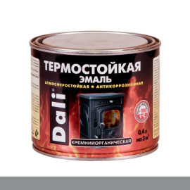 Эмаль термостойкая DALI сереб. 0,4л РОГНЕДА