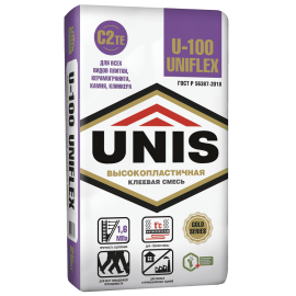 ЮНИС UNIFLEX U-100 клей эластичный 25кг