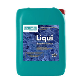 жидкое стекло "liqui" 5 л (1/128) "cemmix"
