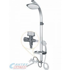 Душевая стойка ВАРИОН Комфорт с верхним душем