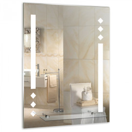 Зеркало MIXLINE "Колизей" 490*680 (ШВ) с полкой