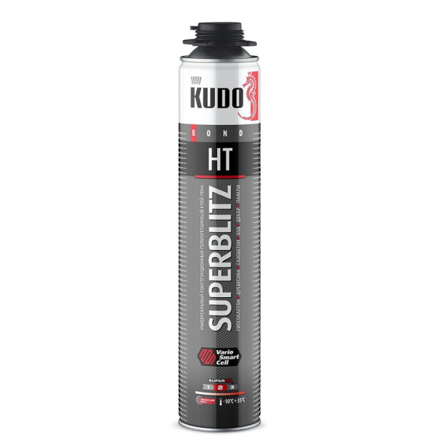 КЛЕЙ-пена монтажная SUPERBLITZ HT 1л/900г универс.