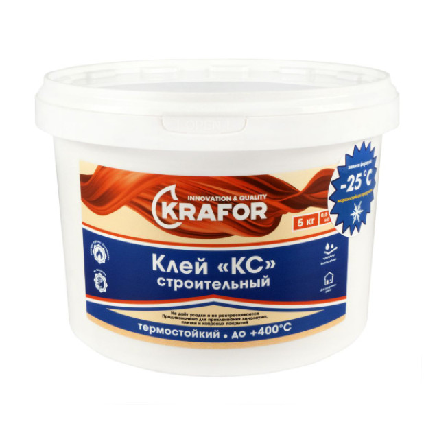 Клей универсальный КС 9кг KRAFOR