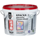 Краска акриловая "DALI" для обоев база А 9л высокотиксотропная РОГНЕДА