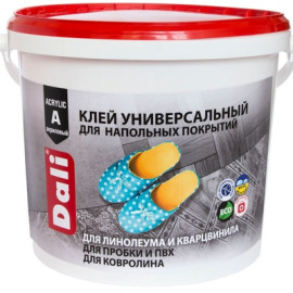 клей для напольных покрытий "dali" 14 кг (1) "рогнеда"