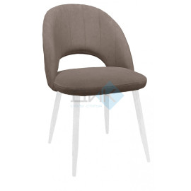 Стул DikLine 219 поворотный, B22 GREY, ножки черные