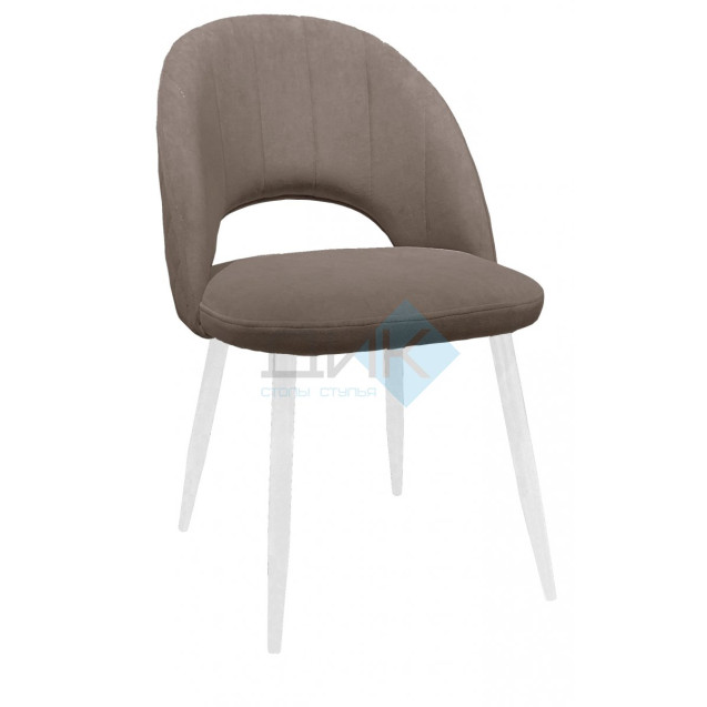 Стул DikLine 219 поворотный, B22 GREY, ножки черные