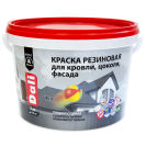 Краска резиновая DALI коричн. А 3кг РОГНЕДА