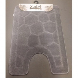 коврик для туалета "zalel" 50/57х80см (ворс) в ассортим.