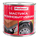 мастика резино-битумная 2 л (1,8 кг) (6) "profimast"