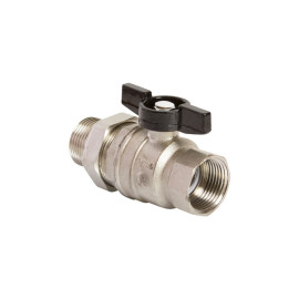 кран шаровой со сгоном 1''  бабочка vrt®