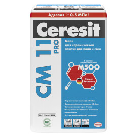 Клей для плитки д/внут и наруж. работ СМ11 PRO CERESIT 5кг фольга