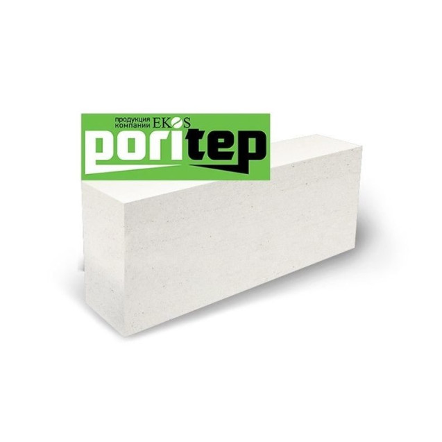 Блок PORITEP I 625х50х250 D500 B3.5 F100 ГОСТ 31360