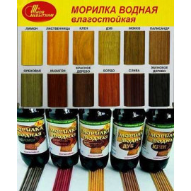 Морилка водная влагостойкая       КЛЕН (0,5 л) НОВ