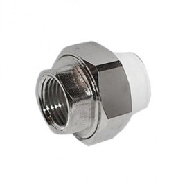 Муфта бел.PPRC разъем.Америк 25*1 ВР
