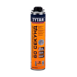 КЛЕЙ-пена быстрый 60 секунд  750 мл (12/672) "tytan professional"