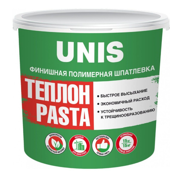 Pasta ТЕПЛОН шпатлевка полимерная готовая  15кг