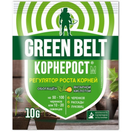 средство "корнерост" ускоритель корнеобразования 10 г (1/100) "green belt"