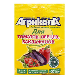удобрение "агрикола 3" для томатов, перцев, баклажанов 50 г (1/100) "green belt"