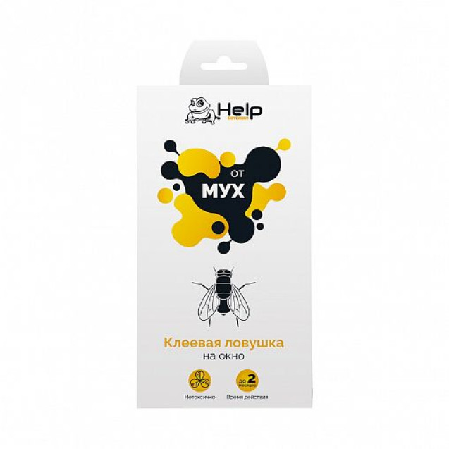 ловушка для фруктовой мушки клеевая набор 2 шт. (1/50) "help" 80243