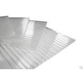 Поликарбонат 4мм*6м*2,1м (0,55кг/м2) прозрачный EuroTek/Poliplast *