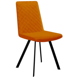 Стул Dikline 202 B17 TERRACOTTA, ножки черные