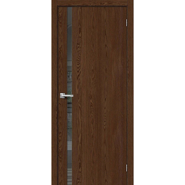 Дверь ЭКО Браво-1.55 Brown Dreamline Mirox Grey 200*70