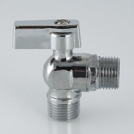 кран угловой шаровой 1/2'' - 1/2'' рукоятка сверху VRT
