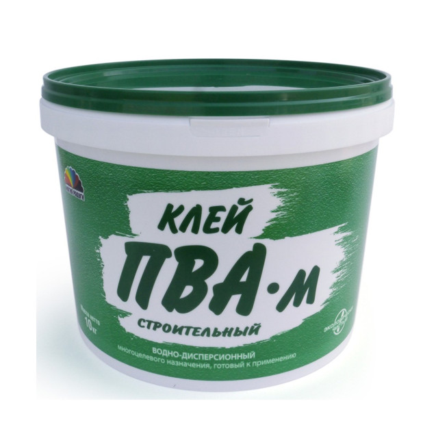 клей пва строительный "магия радуги" 10 кг