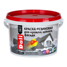 Краска резиновая DALI красно-коричнев. 3кг РОГНЕДА