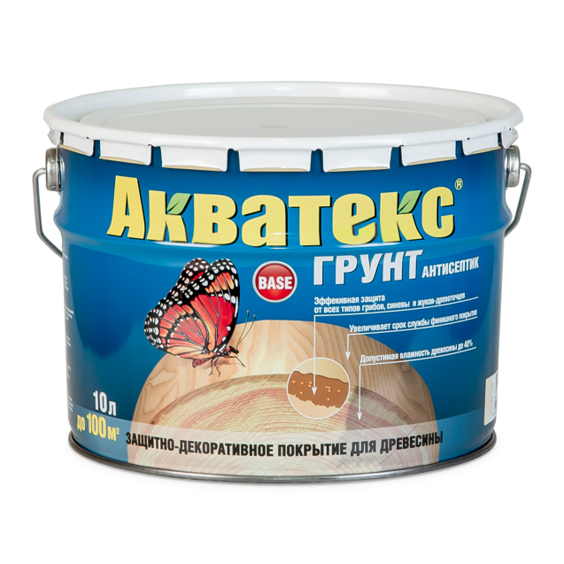 Акватекс грунт-антисептик  (10 л)