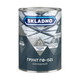 грунт гф-021 "skladno" серый 0,8 кг (1/14)