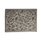 Ковер БЦФ SILVER овальный 0,6*1,1м D230 LIGHT GRAY МЕРИНОС