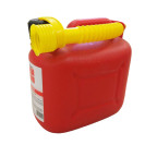 Канистра 5л для ГСМ с заливным устройством пластик Ормис
